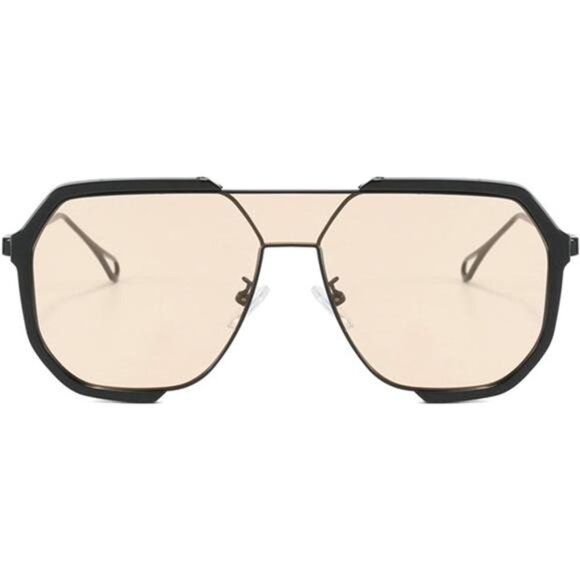 🕶️ Fashion Oversized Shield Sunglasses | Retro One-Piece Lens Designer - Picture 2 of 4